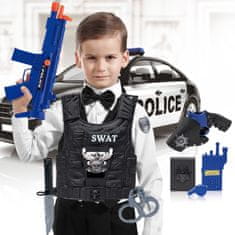 Aga4Kids Dječji policijski prsluk s priborom