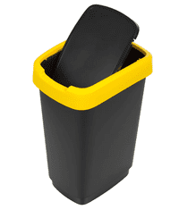 Rotho Set za Sortiranje Otpada TWIST 3x25L Plastičan Višebojni Koševi