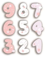 MASCAGNI A1548 SRETAN ROĐENDAN drveni okvir 13x18 ružičasta