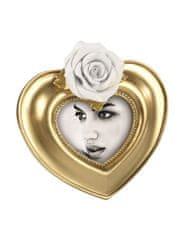 MASCAGNI A1201 SRCE ZLATNO-BIJELI okvir poliresin ff 9,5x7,5