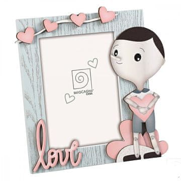 MASCAGNI A1542 PINOCCHIO PINK okvir drvo 13x18 ružičasta