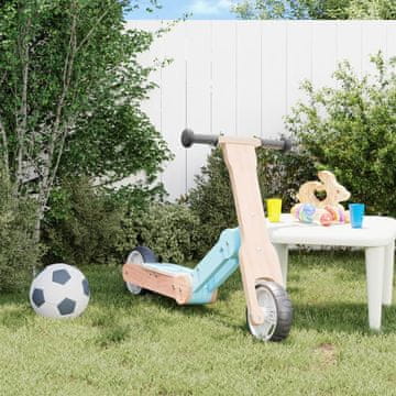 Vidaxl 2-u-1 dječji skuter, plavi