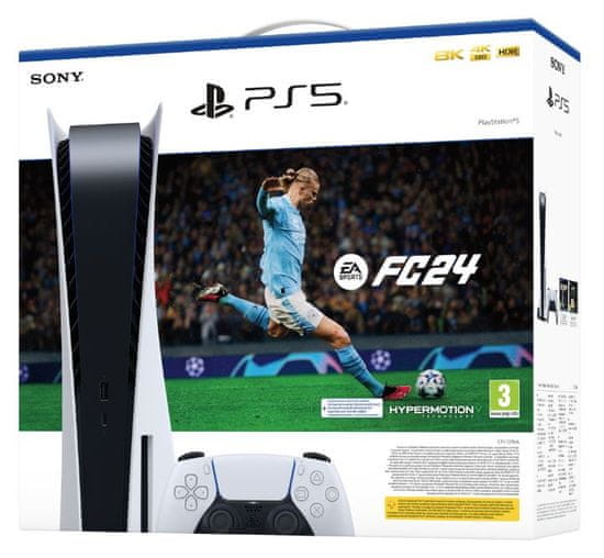 Sony PlayStation 5 igraća konzola + FC 24 igra (Voucher)