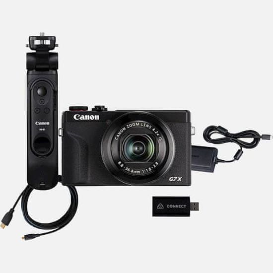 Canon G7X III Streaming Kit, crna