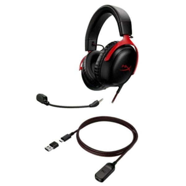 HyperX Cloud III gaming slušalice s mikrofonom