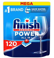 Finish Power All in 1 tablete za perilicu posuđa 120 komada