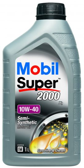 Mobil Super 2000 X1 10W-40 motorno ulje, 1 l