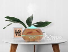 Malatec LED RGB ovlaživač zraka difuzor 400ml + daljinski upravljač i eterična ulja