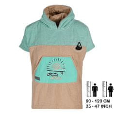 Wave Hawaii Dječji pončo Dropsi 60X55cm, velur / pamuk