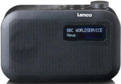 LENCO PDR-016BK prijenosni radio, DAB+, FM