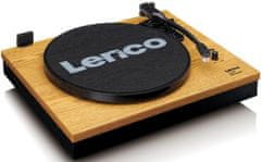 LENCO LS-300WD gramofon, 2 drvena zvučnika