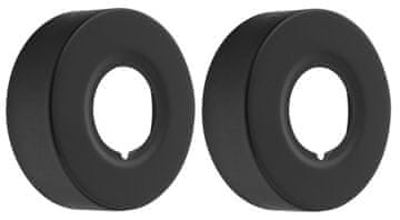 SAPHO Sapho Mat Crne Mesingane Rozete G3/4", 60x20mm, Par (Kupatilski Pribor)