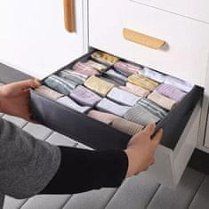 MG Underwear organizator za donje rublje 4kom, siva
