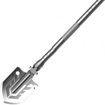 MG Folding Shovel 16in1 sklopiva lopata, srebro