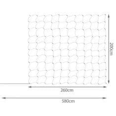 MG Light Curtain svjetlosna zavjesa 160 LED, hladno bijela