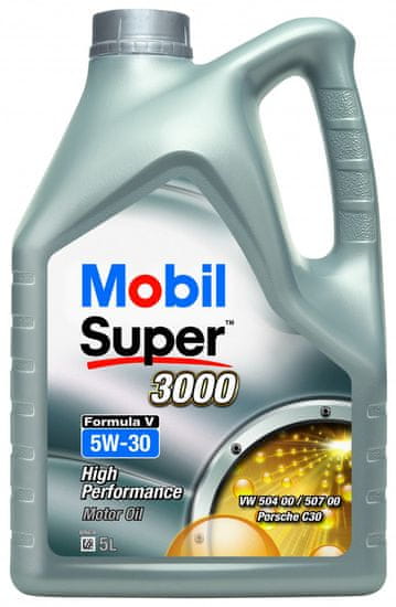 Mobil Super 3000 Formula V 5W-30 motorno ulje, 5 l