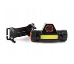 hurtnet Glava baterija 1200mah LED cob svjetiljka s magnetom