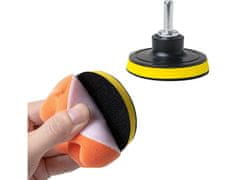 GEKO Brusni disk za poliranje 80 mm set od 9 komada