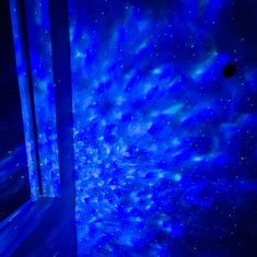 Bass Polska LED RGB Zvjezdani projektor i Bluetooth Loud USB White
