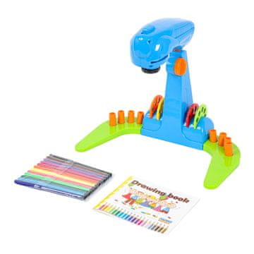 Aga4Kids Dječji projektor za crtanje s flomasterima i predlošcima MR1540