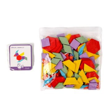 Aga Drvena sllica geometrijski oblici