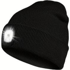 VIVVA® LED kapa, zimska kapa sa svjetlom, periva kapa s punjivom LED lampom, za trčanje, planinarenje | LEDBEANIE
