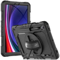 Tech-protect Solid 360 maska za Samsung Galaxy Tab S9 FE / S10 FE 10.9'', crno
