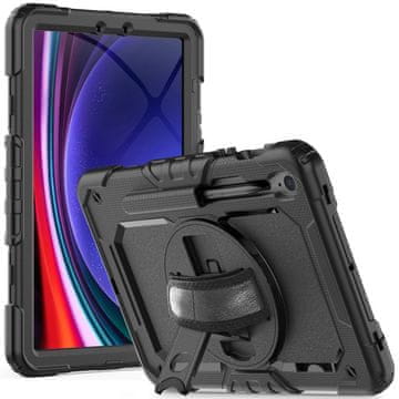 Tech-protect Solid 360 maska za Samsung Galaxy Tab S9 FE / S10 FE 10.9'', crno