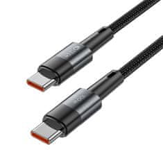 Tech-protect Ultraboost kabel USB-C / USB-C 100W 5A PD 3m, siva