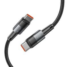 Tech-protect Ultraboost kabel USB-C / USB-C 100W 5A PD 3m, siva