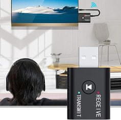 aptel 2V1 Audio odašiljač i Bluetooth 5.0 adapter USB