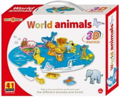 Denis životinje svijeta slagalica, 3D, 41 dio