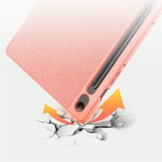 Dux Ducis Domo maska za Samsung Galaxy Tab S9 FE Plus, ružičasta