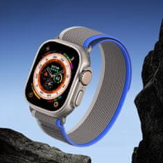 Dux Ducis Sport Velcro remen za Apple Watch 38/40/41mm, blue/gray