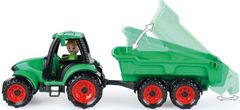 LENA traktor s prikolicom, zeleni