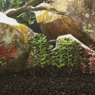 Vidaxl Pijesak za akvarij, 25 kg, Crni, 0,2-2 mm
