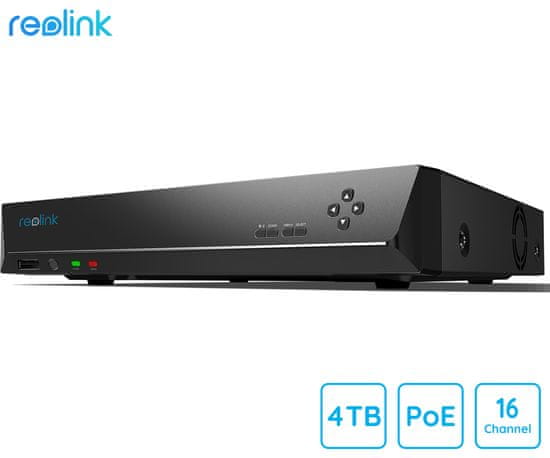 Reolink RLN16-410 jedinica za snimanje, 4TB, snimanje 24/7, PoE