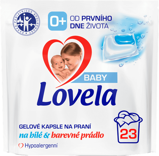 Lovela dječje gel kapsule za pranje, 23 komada