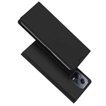 Dux Ducis Skin Pro preklopna maska za Xiaomi Redmi Note 12 Pro Plus, crno