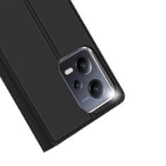 Dux Ducis Skin Pro preklopna maska za Xiaomi Redmi Note 12 Pro Plus, crno