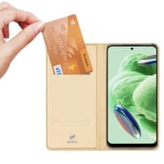 Dux Ducis Skin Pro preklopna maska za Xiaomi Redmi Note 12 Pro / Poco X5 Pro 5G, zlato