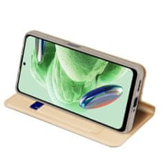 Dux Ducis Skin Pro preklopna maska za Xiaomi Redmi Note 12 Pro / Poco X5 Pro 5G, zlato