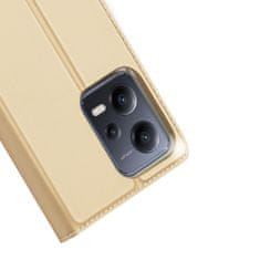 Dux Ducis Skin Pro preklopna maska za Xiaomi Redmi Note 12 Pro / Poco X5 Pro 5G, zlato