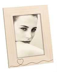 MASCAGNI A1550 HEART CHAIN Okvir Drvo 13x18 Smeđa