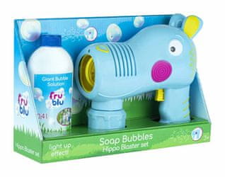  Fru Blu Hippo bubble shooter i sapunica, 400 ml