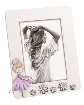 MASCAGNI A1677 FANTASY LILAC dječji okvir MDF 13x18 bijela