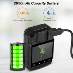 Boblov Policijska kamera KJ21 Pro s dodirnim zaslonom i daljinskim upravljanjem Bez vanjske kamere tipke