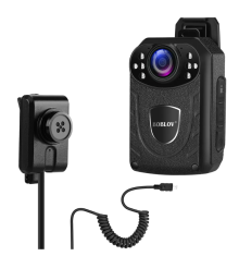 Boblov Policijska kamera KJ21 Pro s dodirnim zaslonom i daljinskim upravljanjem Bez vanjske kamere tipke