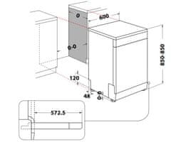 Whirlpool W2F HD624 perilica posuđa