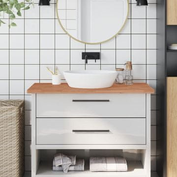Vidaxl Kupaonska Radna Ploča 100x50x2,5 cm Masivno Bukovo Drvo